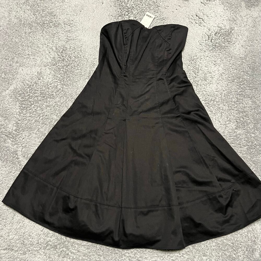Express Studio Black Tube Cocktail Dress Womens 4 Strapless